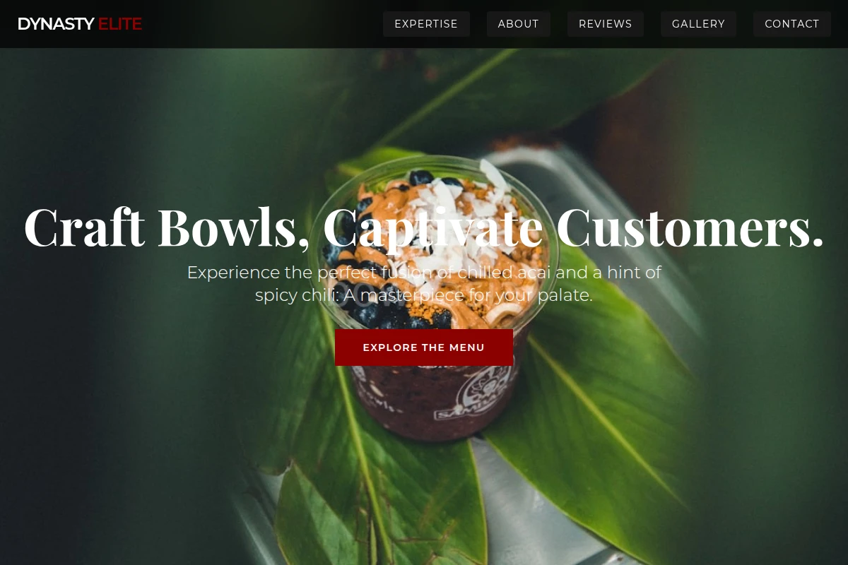 Chili Acai Bowl