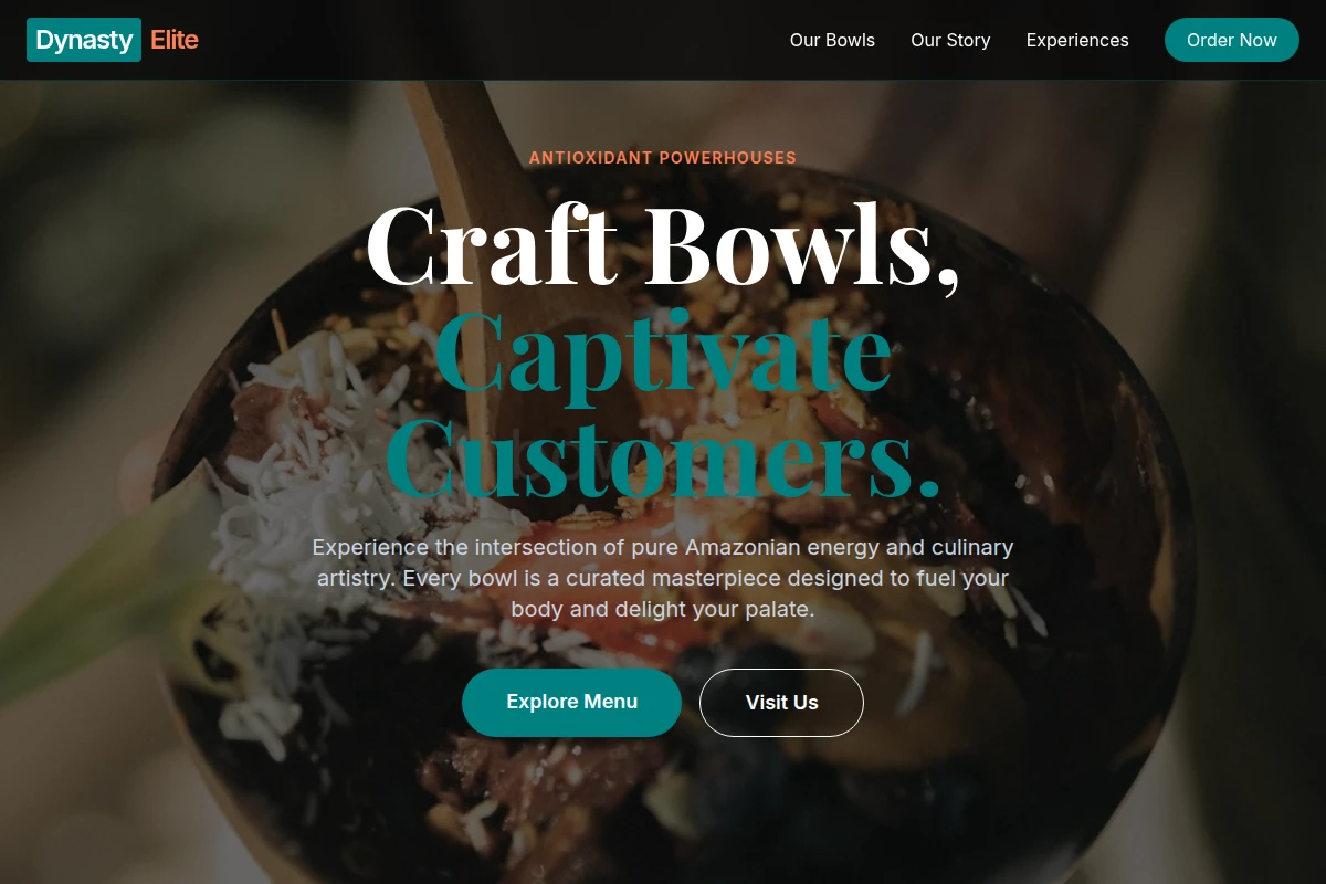Broth Acai Bowl