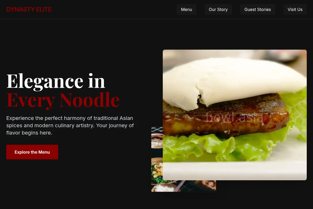 Noodle Asian Fusion Food