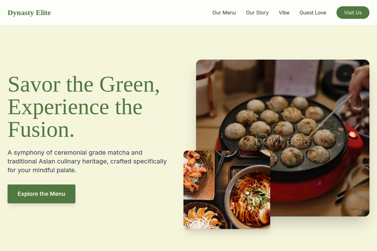 Matcha Asian Fusion Food