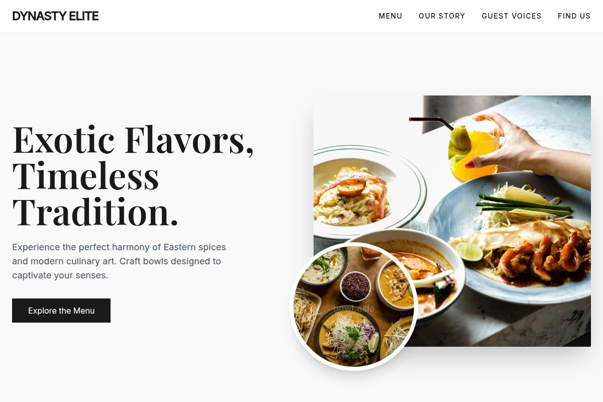 Rice Asian Fusion Food
