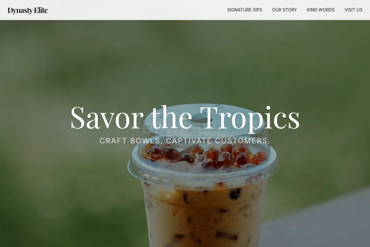 Mango Boba Shop