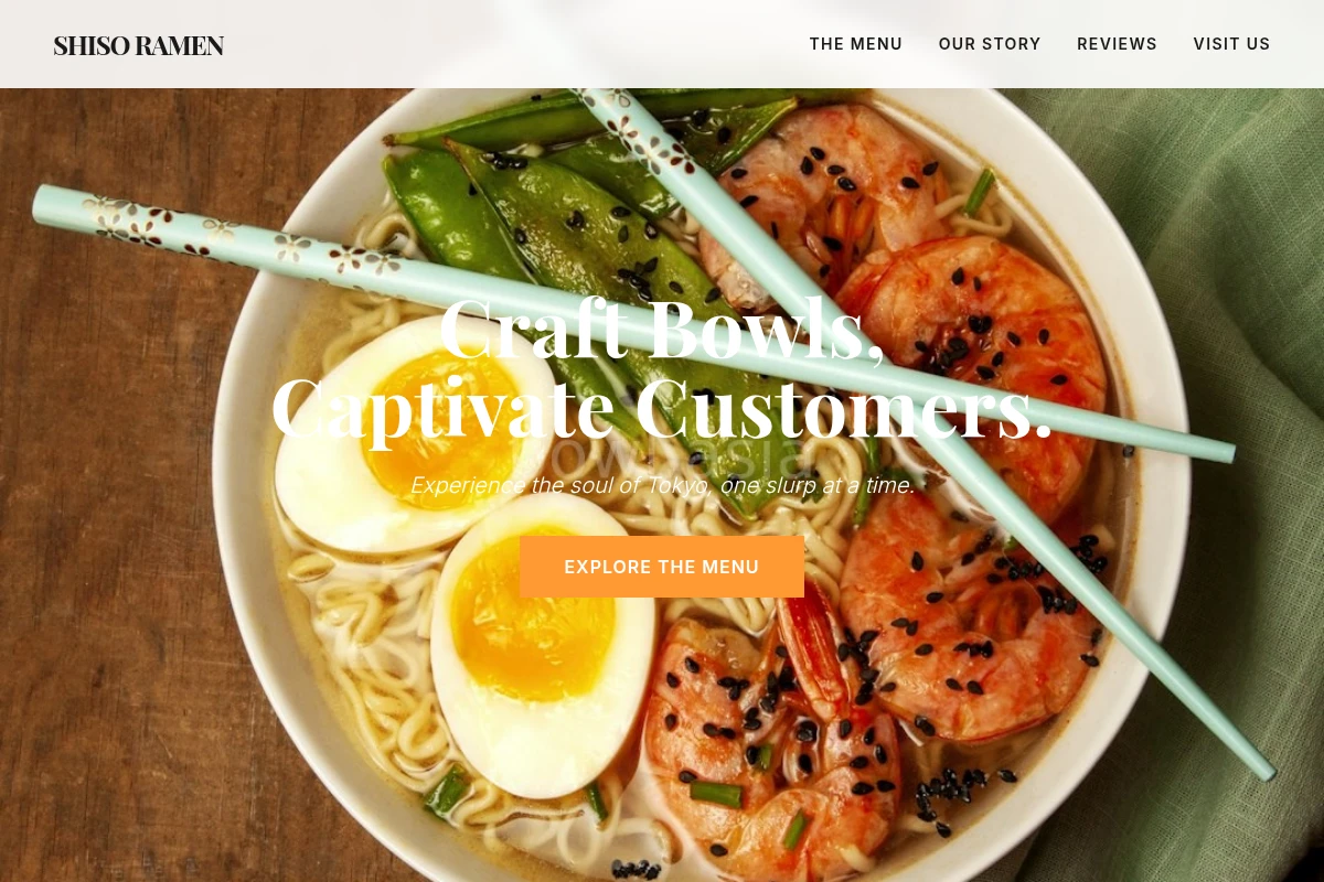 Shiso Ramen