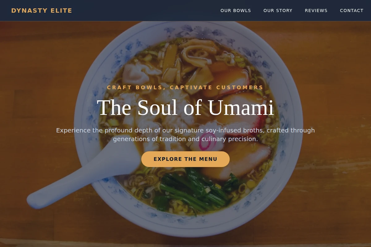 Soy Ramen