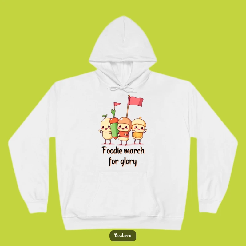 Cozy Food Skewer Parade Hoodie: Stay Warm with This Hilarious Funny Fashion